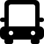 Car Front View 609 SVG Icon